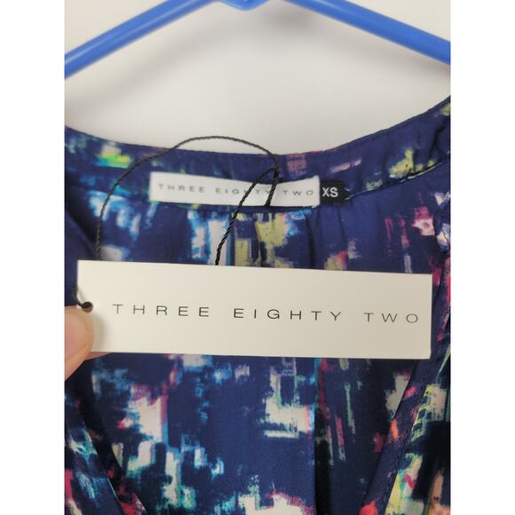 Three Eighty Two Revolve Aerin Split V Tank Prague Multicolor Sz XS - Picture 4 of 9